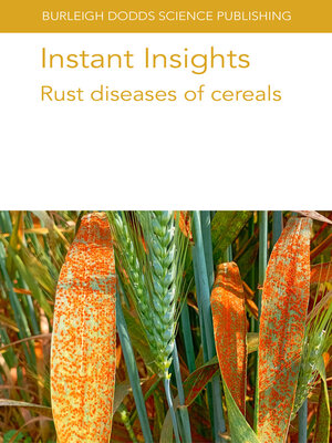 cover image of Instant Insights: Rust Diseases of Cereals